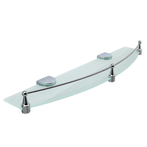 Kammel K-8344 (ранее К-8324) Полка стеклянная с бортиком - картинка 1