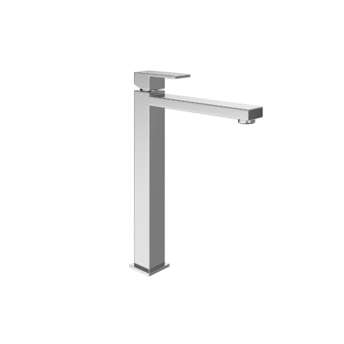 Смеситель для раковины FUTURA однорычажный, высокий, без донного клапана 3/8, хром 66419KM.21.018  																										 - картинка 1