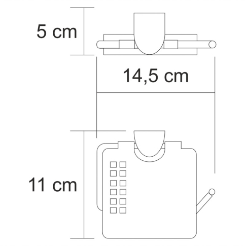 Kammel K-8325 Держатель туалетной бумаги - картинка 4