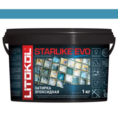 Фуга Starlike Evo 340 Blu Denim 1 кг  - картинка 1