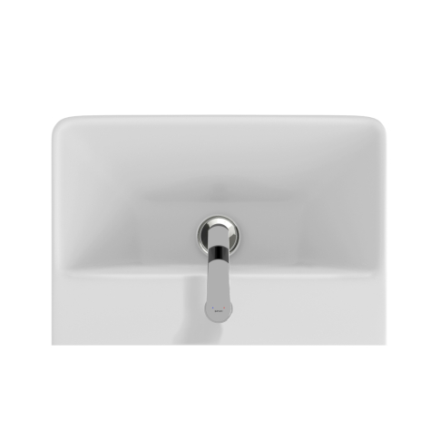 Умывальник MILLE 60*41 Slim, мебельный/подвесной, белый - картинка 4