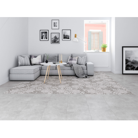Raven серый 42x42 керамический гранит матовый - картинка 2