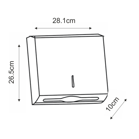 K-10091 Диспенсер для бумажных полотенец - картинка 4