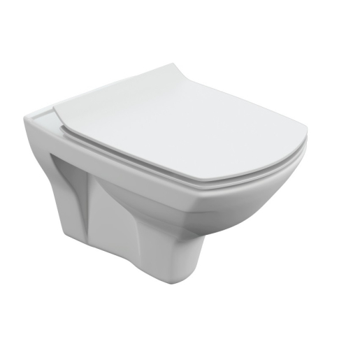 Унитаз подвесной Carina XL Clean On DPL EO с сиденьем Slim - картинка 1
