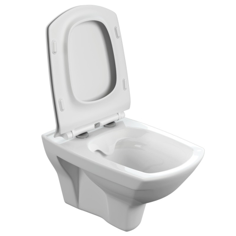 Унитаз подвесной Carina XL Clean On DPL EO с сиденьем Slim - картинка 5