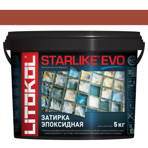 Фуга Starlike Evo 580 Rosso Mattone 5 кг  - картинка 1