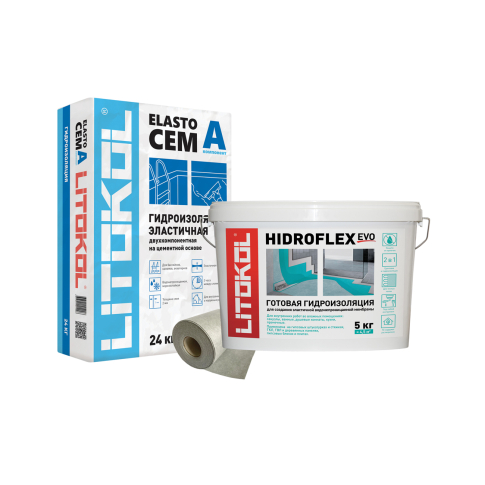 Гидроизоляционная мастика Hidroflex 10 кг - картинка 2