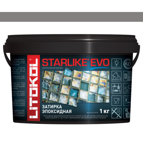 Фуга Starlike Evo 115 Grigio Seta 1 кг  - картинка 1