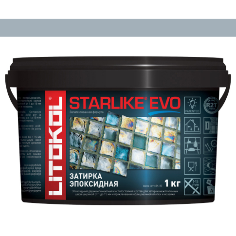 Фуга Starlike Evo 310 Azzurro Polvere 1 кг  - картинка 1