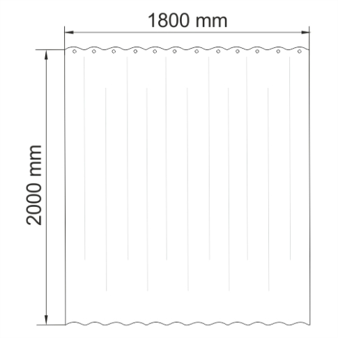 Oder SC-30201 Шторка для ванной - картинка 2