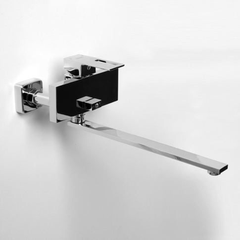 Смеситель для ванны и душа с длинным изливом Alme 1502L  - картинка 3