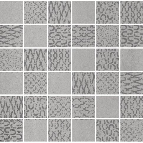 Про Дабл серый 30x30 мозаика матовый DD2011\MM - картинка 1