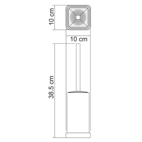 K-1037 Щетка для унитаза напольная - картинка 3