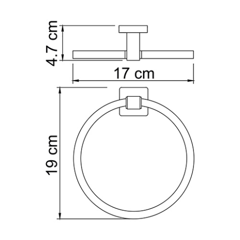 Lippe K-6560 Держатель полотенец - картинка 4