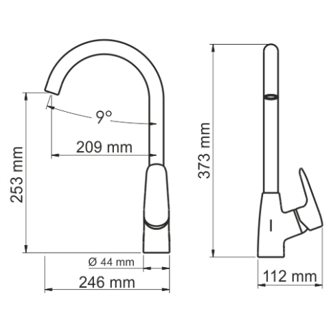 Vils 5607 Смеситель для кухни - картинка 4