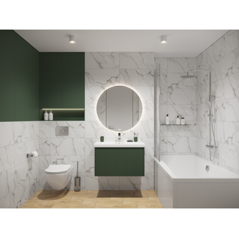 Унитаз подвесной BRASKO SMART Clean On DPL EO (кр.дюр.slim, lift, e-off), белый, 1с, 64824 - картинка 2