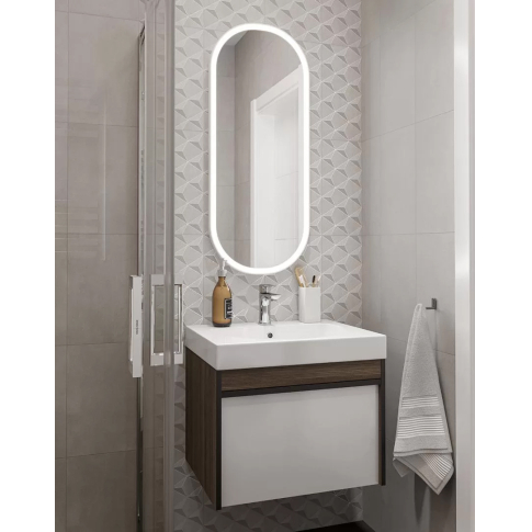 Тумба подвесная Modula 60 см, цвет арабика - картинка 4