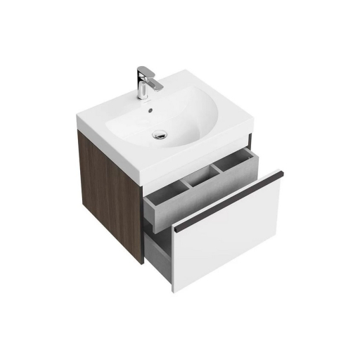 Тумба подвесная Modula 60 см, цвет арабика - картинка 5