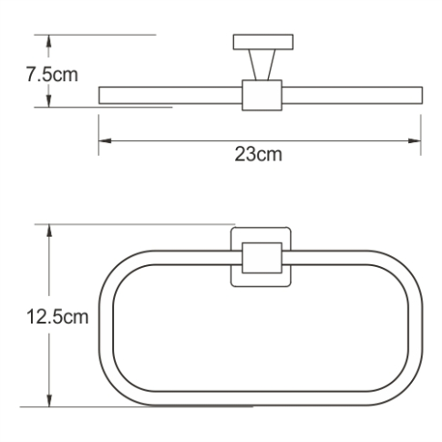 Dill K-3960 Держатель полотенец - картинка 4