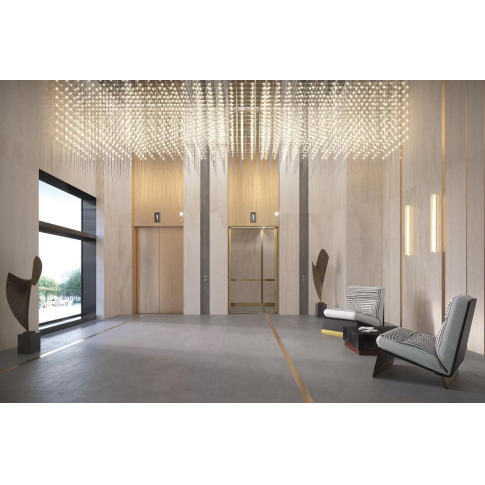 Травертин бежевый темный 80x160 керамический гранит матовый SG574390R - картинка 3