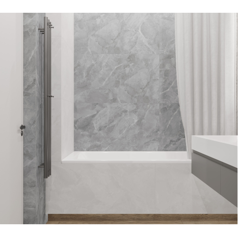 Regnum Bianco серый светлый 60x119,5 керамический гранит матовый CR6012G0401R - картинка 10