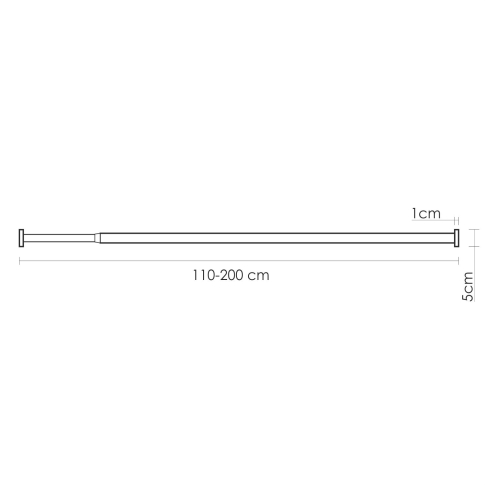 Aisch SC-551120 Карниз для ванной - картинка 2