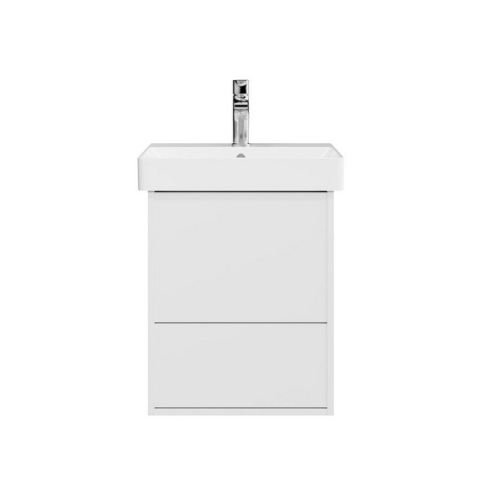 Тумба подвесная PRO 50 2 дверцы, белая матовая - картинка 6