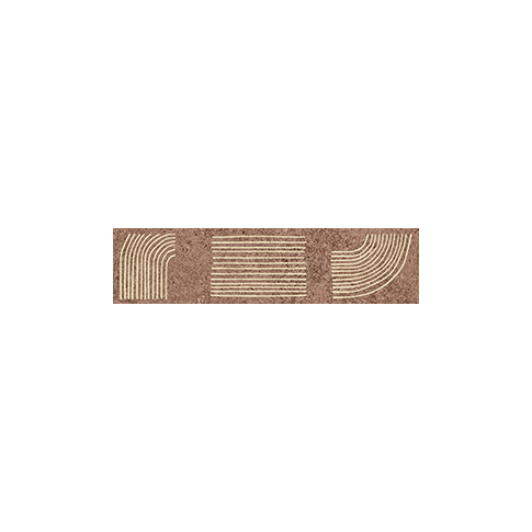 Руссильон коричневый 7,2x30 бордюр матовый KMB2TGL006BR - картинка 12