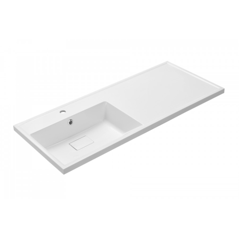 Умывальник Лайн 120 левый, белый - картинка 1
