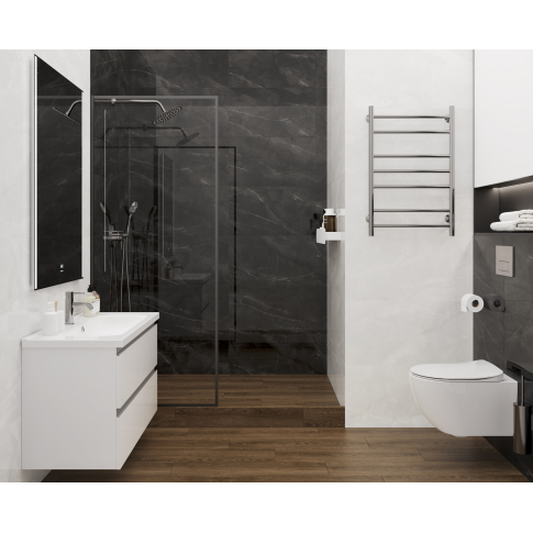 Pulpis Blanco белый 40х80 плитка глянцевая - картинка 2
