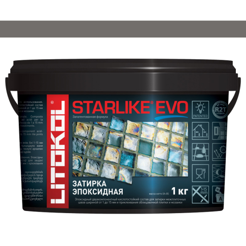 Фуга Starlike Evo 120 Grigio Piombo 1 кг  - картинка 1