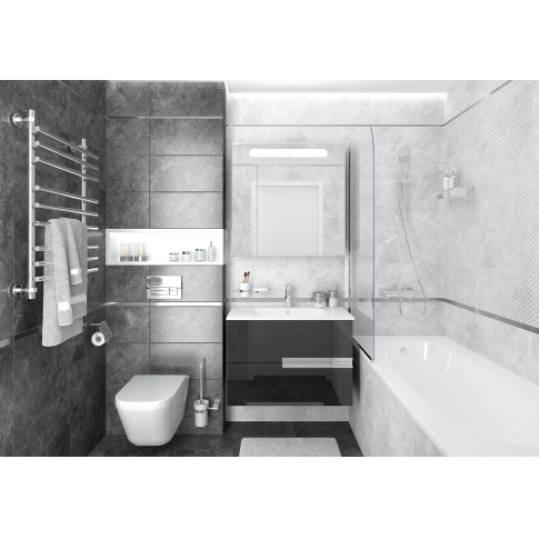 West плитка графитовый 25х50 - картинка 2