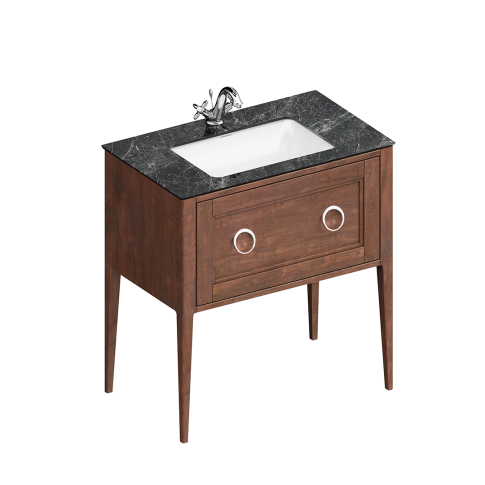 Тумба напольная Plaza Classic NEO 80, орех матовая - картинка 3