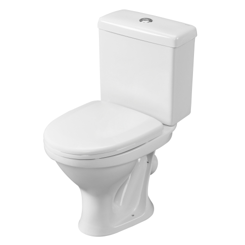 Унитаз-компакт Форвард (косой вып., ниж.под., антивсплеск, однореж. арм. 6 л, п/пропил.сид) белый, 1с 1P2052S0000BF - картинка 1