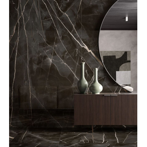 Стелларис Абсолют Блэк 120x278 керамический гранит люкс 600180000049 - картинка 3