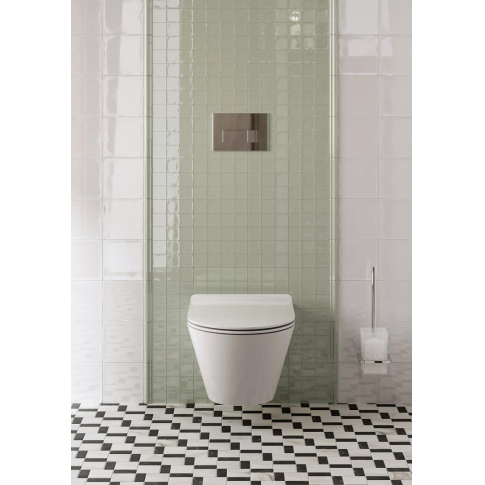 Сиденье PLAZA Modern New SLIM Soft close + clip.up арт. PLMR.seat.02\WHT (к унитазам Modula, Sfera, Plaza Modern, Buongiorno Rimless) - картинка 3