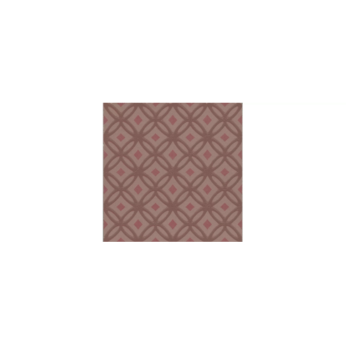 Агуста 1 розовый 9,8x9,8 декор матовый VT\B607\1336 - картинка 1