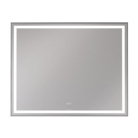 Зеркало Focus 100x80 в раме с LED освещением и подогревом - картинка 1