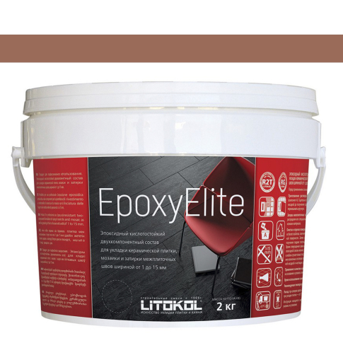 Фуга EpoxyElite 12 Табачный 1 кг  - картинка 1