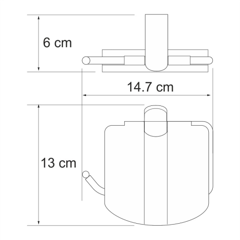 Berkel K-6825 Держатель туалетной бумаги - картинка 4