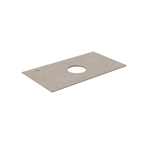 Столешница керамогранитная Magica 90 Риккарди бежевая для накладных раковин - картинка 4