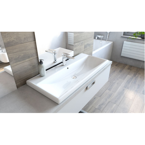 Умывальник мебельный/подвесной без крепления Elite 80х45 см, белый, VB032M22U00 - картинка 2
