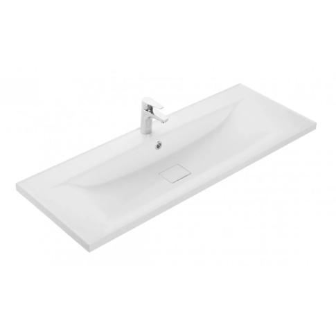 Умывальник Айрис М 120 на тумбу белый - картинка 1