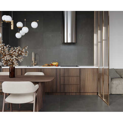 Evolution Gris серый 60x60 керамический гранит матовый карвинг CR6060G0081R8 - картинка 5