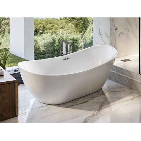 Ванна акриловая отдельностоящая Ceruttispa NEMI 170*74 - картинка 3