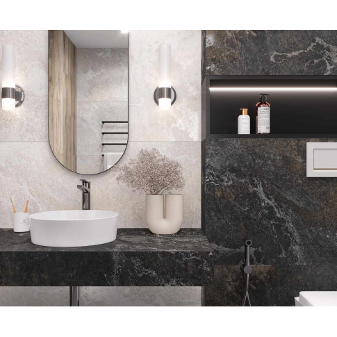 Blaze Nero 60x120 керамический гранит матовый карвинг - картинка 3