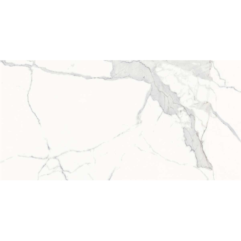 Стелларис Статуарио Уайт 60x120 керамический гранит шлифованный 610015000676 - картинка 1