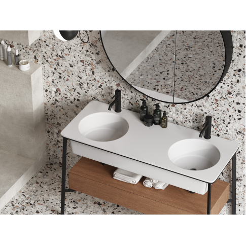 Fancy Stone многоцветный 42x42 керамический гранит матовый - картинка 3