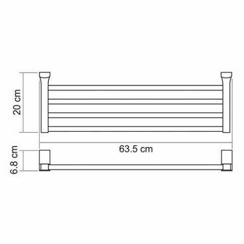 Leine K-5011 Полка для полотенец - картинка 4