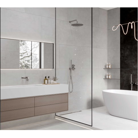 Festa Grigio серый 60x119,5 керамический гранит матовый глянцевые чернила LP6012G0611R - картинка 2